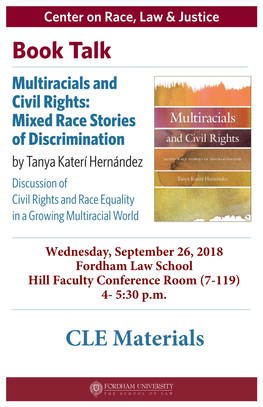 Multiracials and Civil Rights: Mixed Race Stories of Discrimination