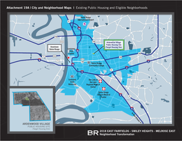 City and Neighborhood Maps | Existing Public Housing and Eligible Neighborhoods