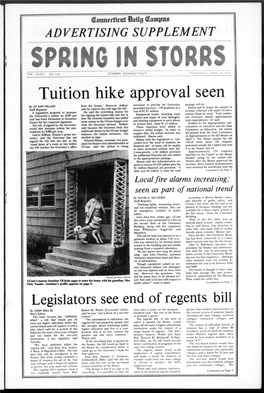 Legislators See End of Regents Bill Greater Than Student Representation on by JOHN HILL III Robert M