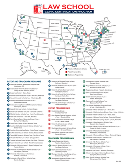 Patent and Trademark Programs Patent Program