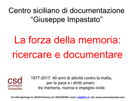 Giuseppe Impastato”