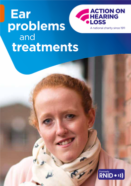 Ear Problems and Treatments (PDF)
