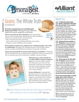 Grains: the Whole Truth