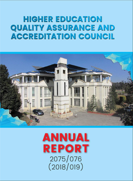 QAA Annual Report 2075/76