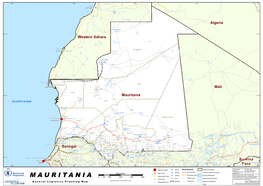 Mauritania ! Akjoujt O Faraoun Aguilal ! ! ! AKJOUJT Casba Des ATLANTIC OCEAN Aït Maouin ! El Mamghar
