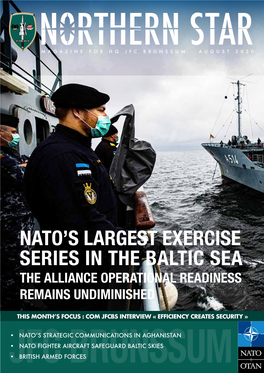 Nato's Largest Exercise Series in the Baltic