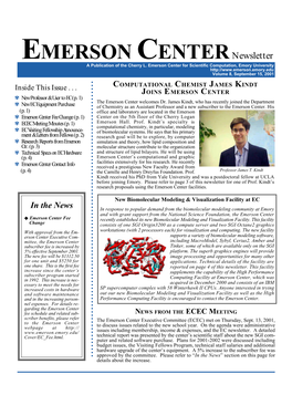 EMERSON Centernewsletter