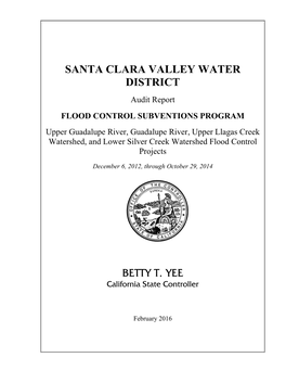 Santa Clara County Flood Control And