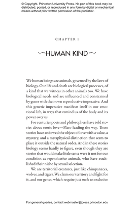 On Human Nature (Cambridge, Mass.: Harvard Uni- Versity Press, 1978), P