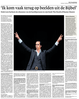 Nick Cave Interview