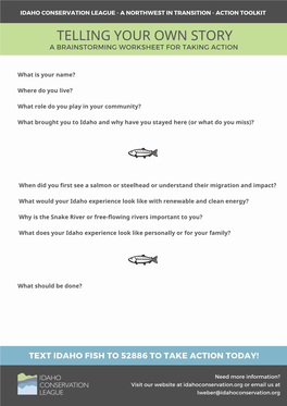 A Northwest in Transition - Action Toolkit