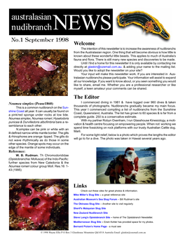 Australasian Nudibranch News