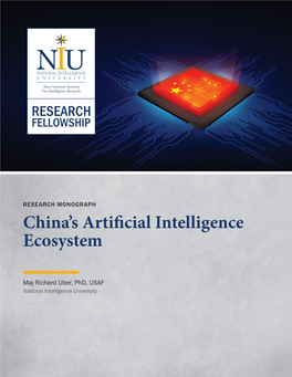 China's Artificial Intelligence Ecosystem