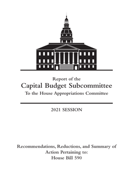 Capital House Budget Subcommittee