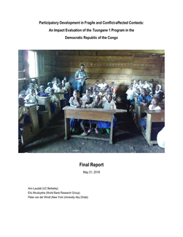 Final Report May 21, 2018
