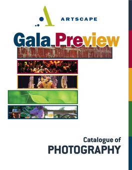 Gala Preview Catalogue of Photography