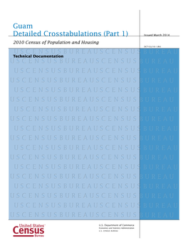 2010 Census of Population and Housing Technical Documentation