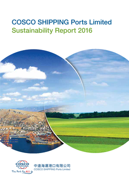 Corporate Sustainability Report 2016