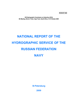 National Report Russia