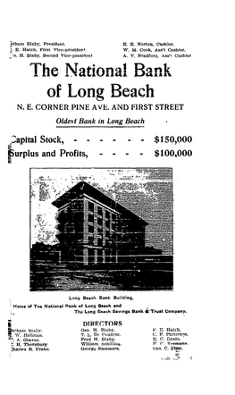 The National Bank of Long Beach N