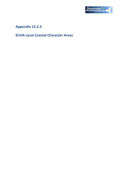 Appendix 15.2.3 SLVIA Local Coastal Character Areas