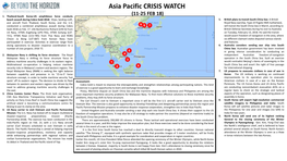Maritime Crisis Watch 20180228
