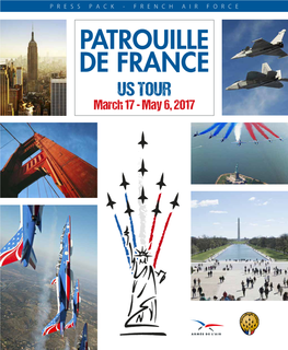 DE FRANCE US TOUR March 17 - May 6, 2017 EDITORIAL by the French Air Force Chief of Staff