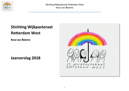 Stichting Wijkpastoraat Rotterdam West Jaarverslag 2018