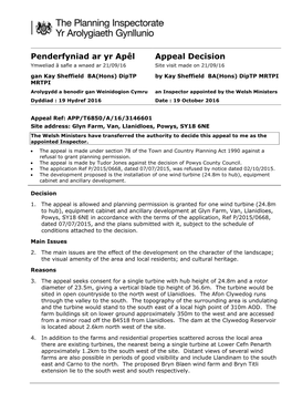 Appeal Decision PDF 201 KB