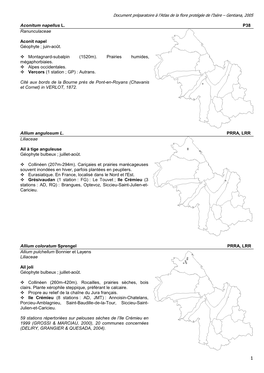 Textes Espèces Protégées Isère 1