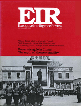 Executive Intelligence Review, Volume 7, Number 46, November 25