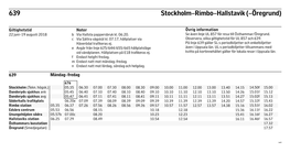 639 Stockholm–Rimbo–Hallstavik (–Öregrund)