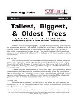 Biggest Trees of the World Pub 13-2