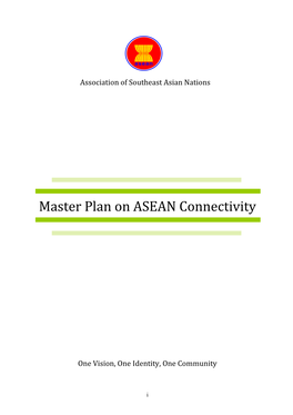 Master Plan on ASEAN Connectivity