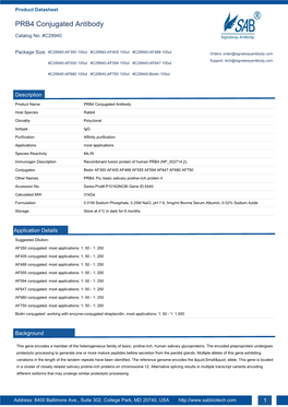 PRB4 Conjugated Antibody