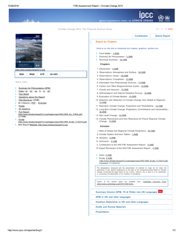 10/26/2016 Fifth Assessment Reportанаclimate Change 2013