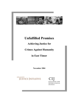 Unfulfilled Promises