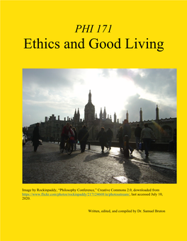 Ethics and Good Living