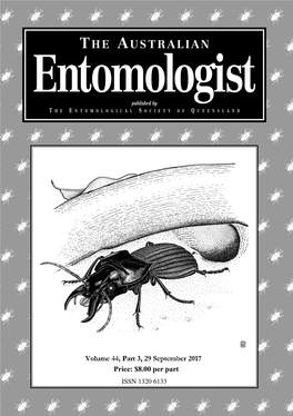 Australian Entomolog