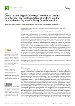 Central Banks Digital Currency: Detection of Optimal Countries for the Implementation of a CBDC and the Implication for Payment Industry Open Innovation