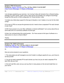 Vpsville Community Forum by Fudforum 2.7.7 4