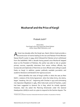 Musharraf and the Price of Kargil | Prateek Joshi