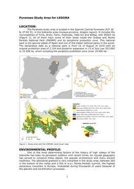 Study Area Profile for Pyrennees