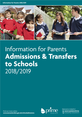 Information for Parents 2018/2019
