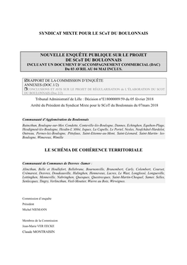 Rapport De La Commission D'enquête