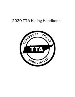 2020 TTA Hiking Handbook