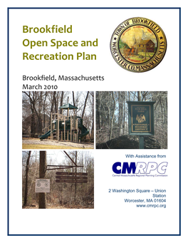 Brookfield Open Space and Recreation Plan