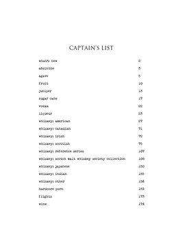 Captain's List