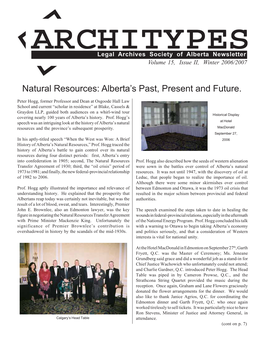 Architypes Vol. 15 Issue 2, 2006/2007