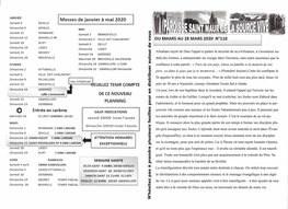 N°110 DU 08 MARS Au 28 MARS 2020